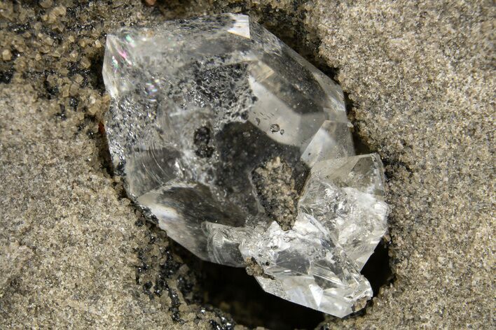 Herkimer Diamonds in Matrix - The Ace of Diamonds Mine, New York #324464